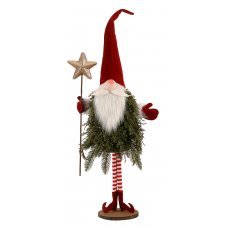 Χριστουγεννιάτικος Λούτρινος Άγιος Βασίλης (75cm)